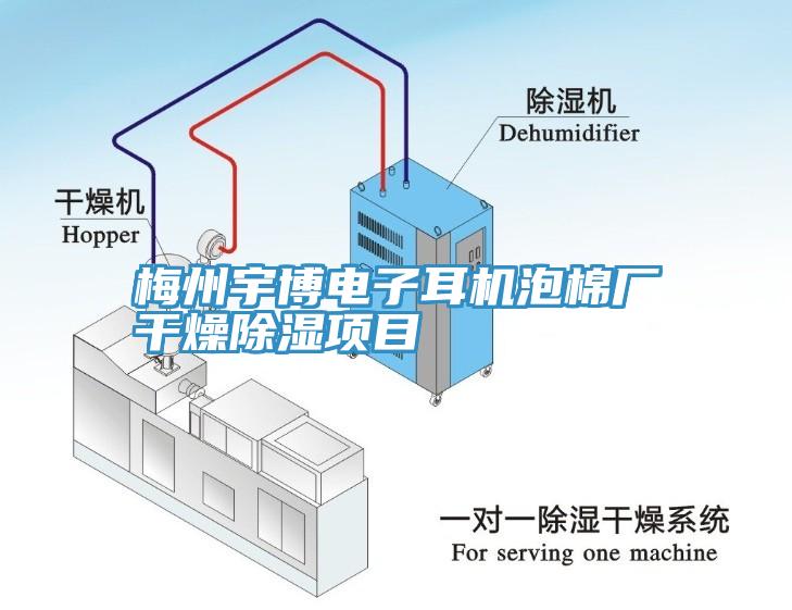 梅州宇博電子耳機泡棉廠干燥除濕項目