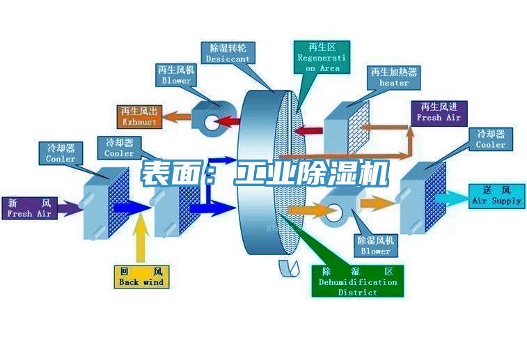 表面：工業(yè)除濕機(jī)