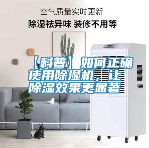 【科普】如何正確使用除濕機，讓除濕效果更顯著