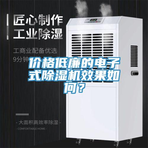 價(jià)格低廉的電子式除濕機(jī)效果如何？