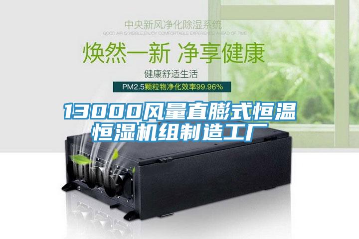 13000風(fēng)量直膨式恒溫恒濕機(jī)組制造工廠