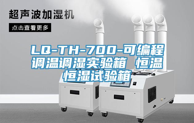 LQ-TH-700-可編程調(diào)溫調(diào)濕實驗箱 恒溫恒濕試驗箱