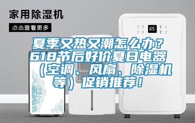 夏季又熱又潮怎么辦？618節(jié)后好價夏日電器（空調(diào)、風(fēng)扇、除濕機等）促銷推薦！