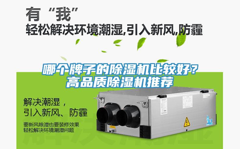 哪個牌子的除濕機比較好？高品質(zhì)除濕機推薦