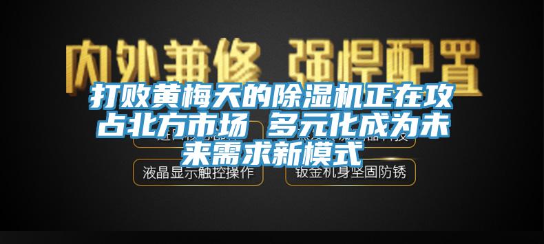 打敗黃梅天的除濕機(jī)正在攻占北方市場 多元化成為未來需求新模式