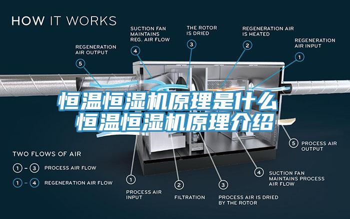 恒溫恒濕機(jī)原理是什么 恒溫恒濕機(jī)原理介紹