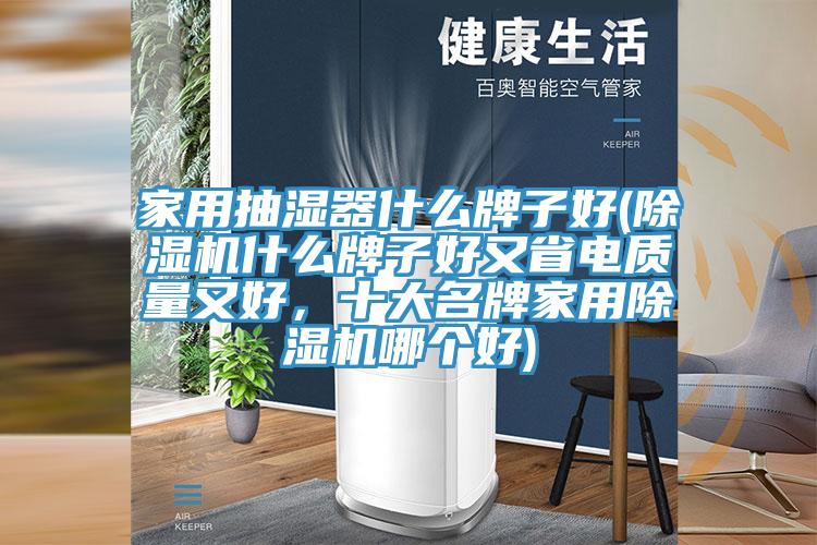 家用抽濕器什么牌子好(除濕機什么牌子好又省電質量又好，十大名牌家用除濕機哪個好)