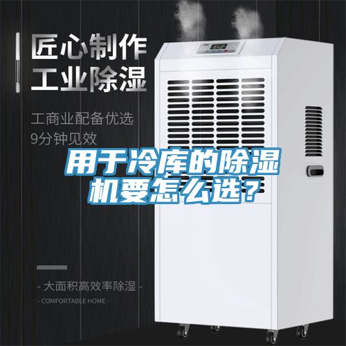 用于冷庫的除濕機要怎么選？