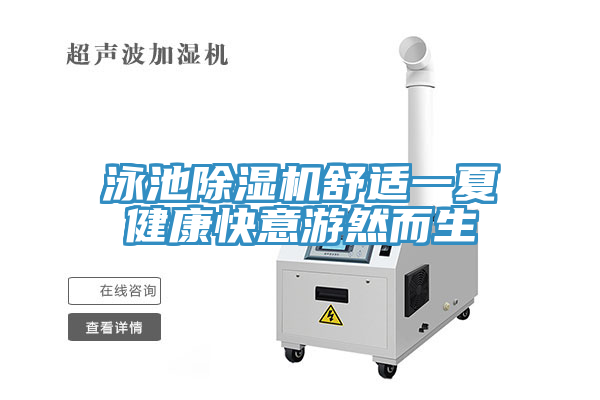 泳池除濕機(jī)舒適一夏健康快意游然而生