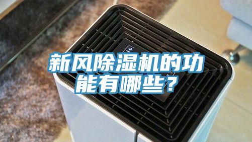 新風(fēng)除濕機的功能有哪些？