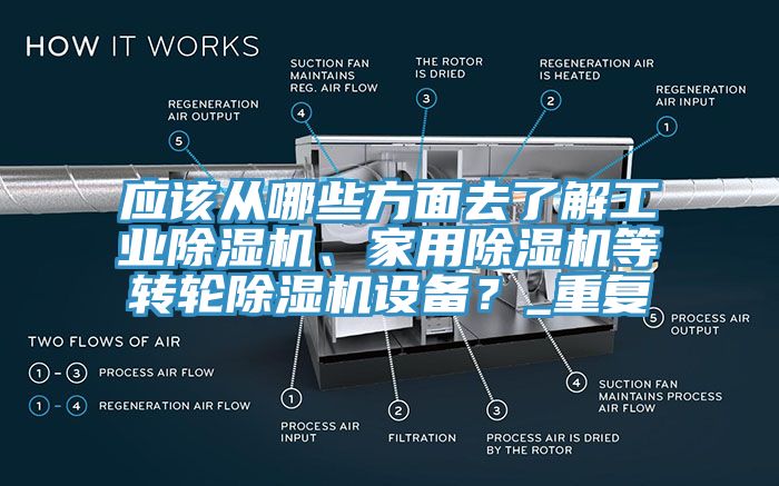 應(yīng)該從哪些方面去了解工業(yè)除濕機(jī)、家用除濕機(jī)等轉(zhuǎn)輪除濕機(jī)設(shè)備？_重復(fù)