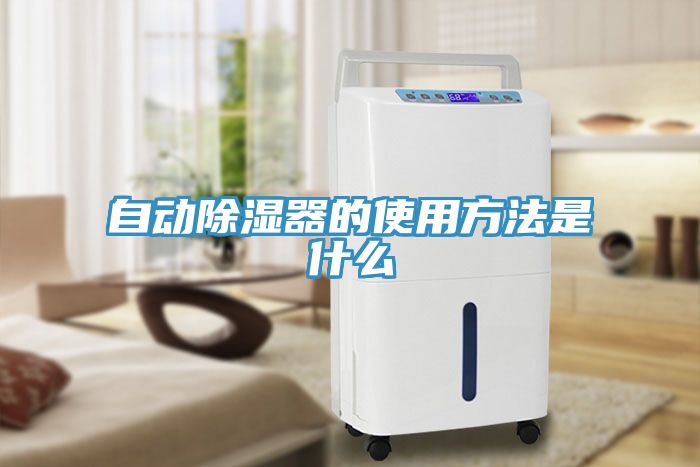 自動(dòng)除濕器的使用方法是什么