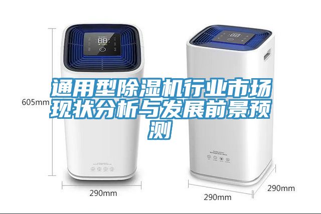 通用型除濕機行業(yè)市場現(xiàn)狀分析與發(fā)展前景預測