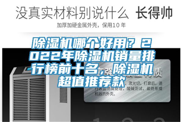 除濕機哪個好用？2022年除濕機銷量排行榜前十名，除濕機超值推薦款